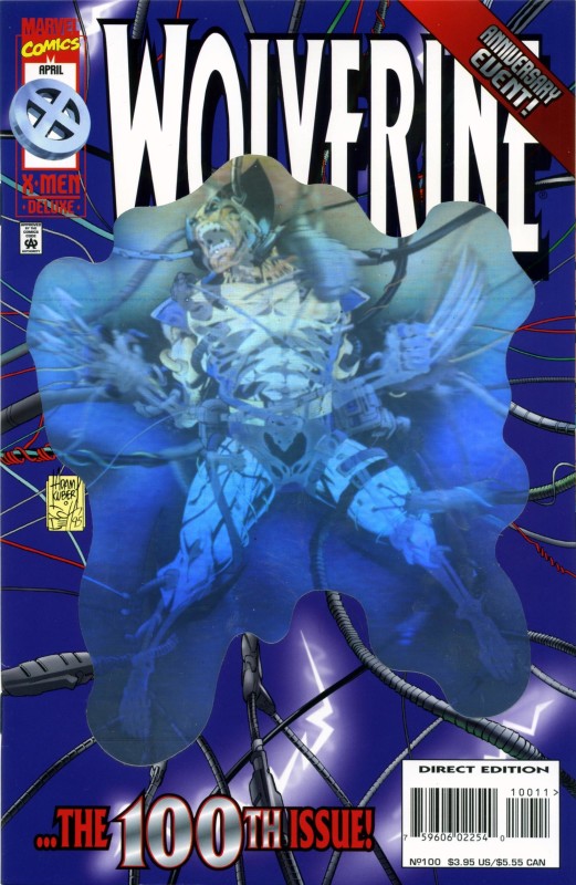 Wolverine Holo cover - tipic anilor '90