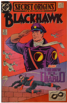 Originea BlackHawk benzi desenate