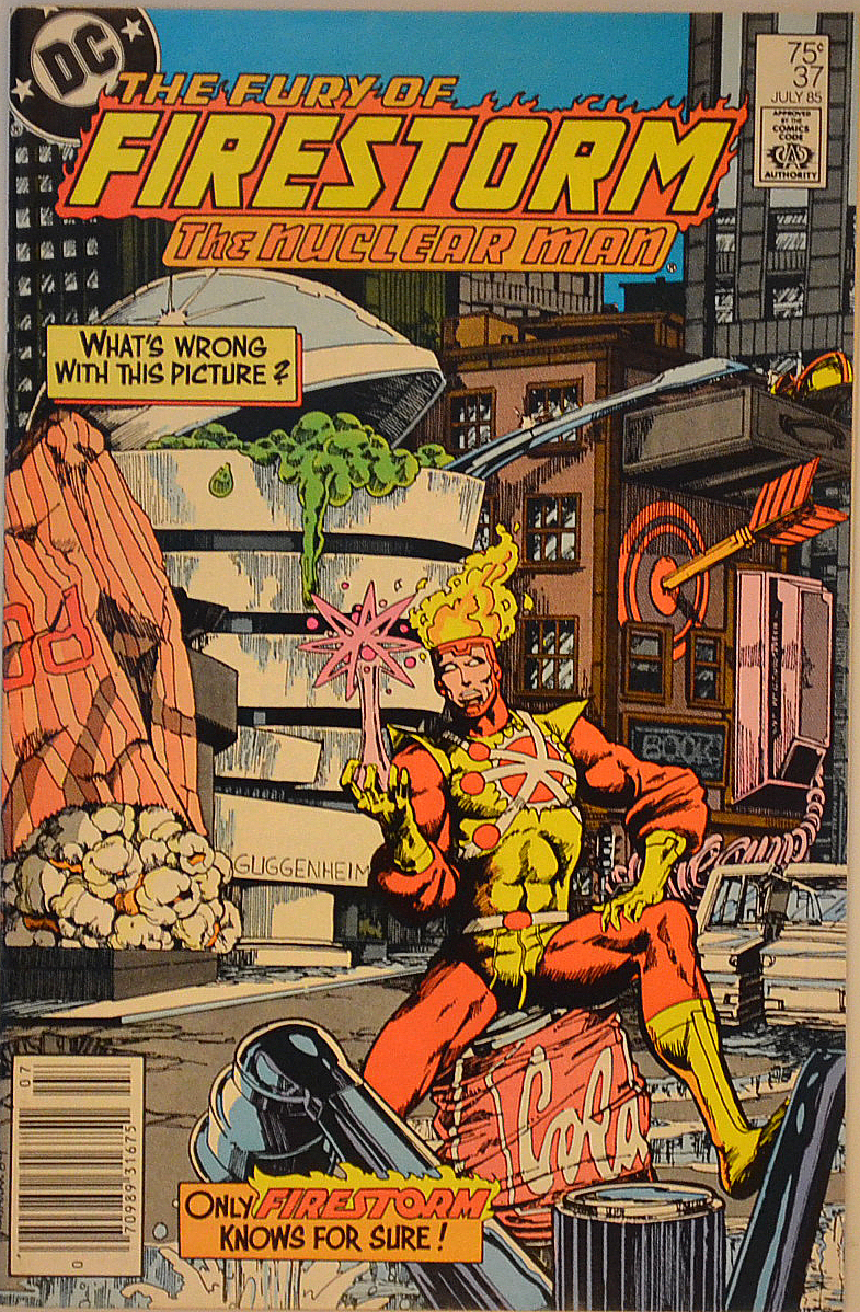 Firestorm 37, magazin benzi desenate