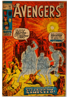 The Avengers 85 benzi Desenate VEchi