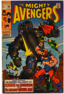 Banda desenate Avengers 69 veche