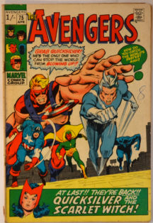 Banda desenata The Avengers 75