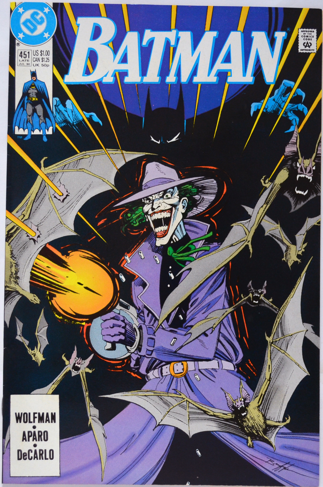 Comic Cover cu Joker