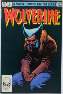 Wolverine Coperta 1982 banda desenata