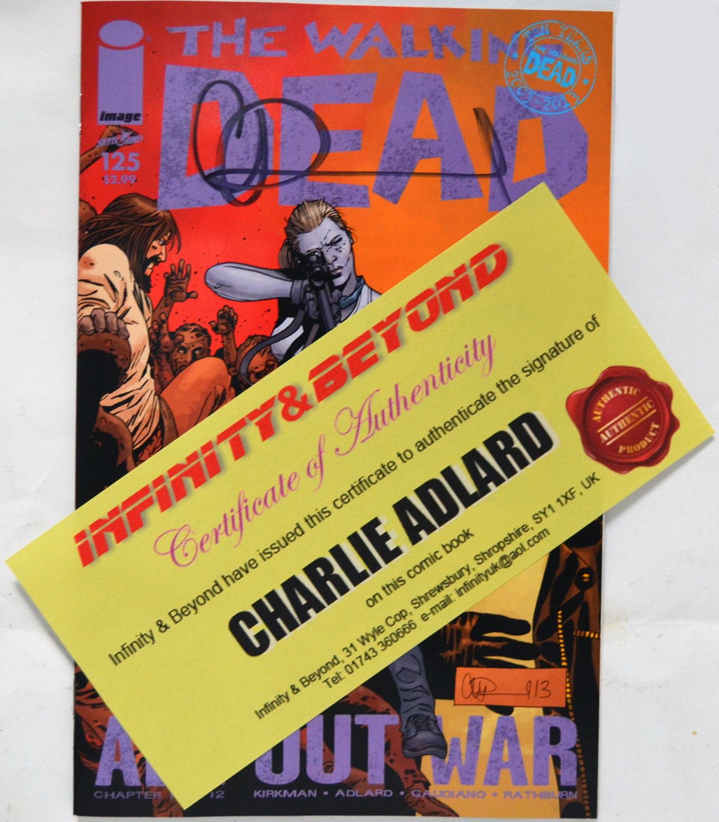 Walking Dead 125 (Semnatura Autor + CA!!!) - Image 4