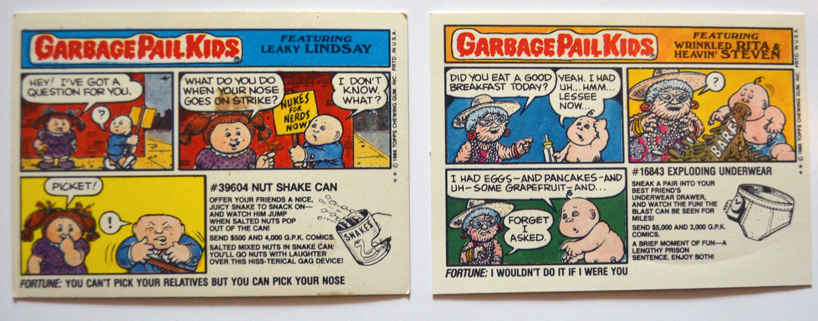 Colectie Garbage Pail Kids Abtibilde
