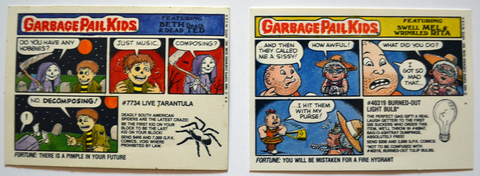 Colectie Garbage Pail Kids Abtibilde
