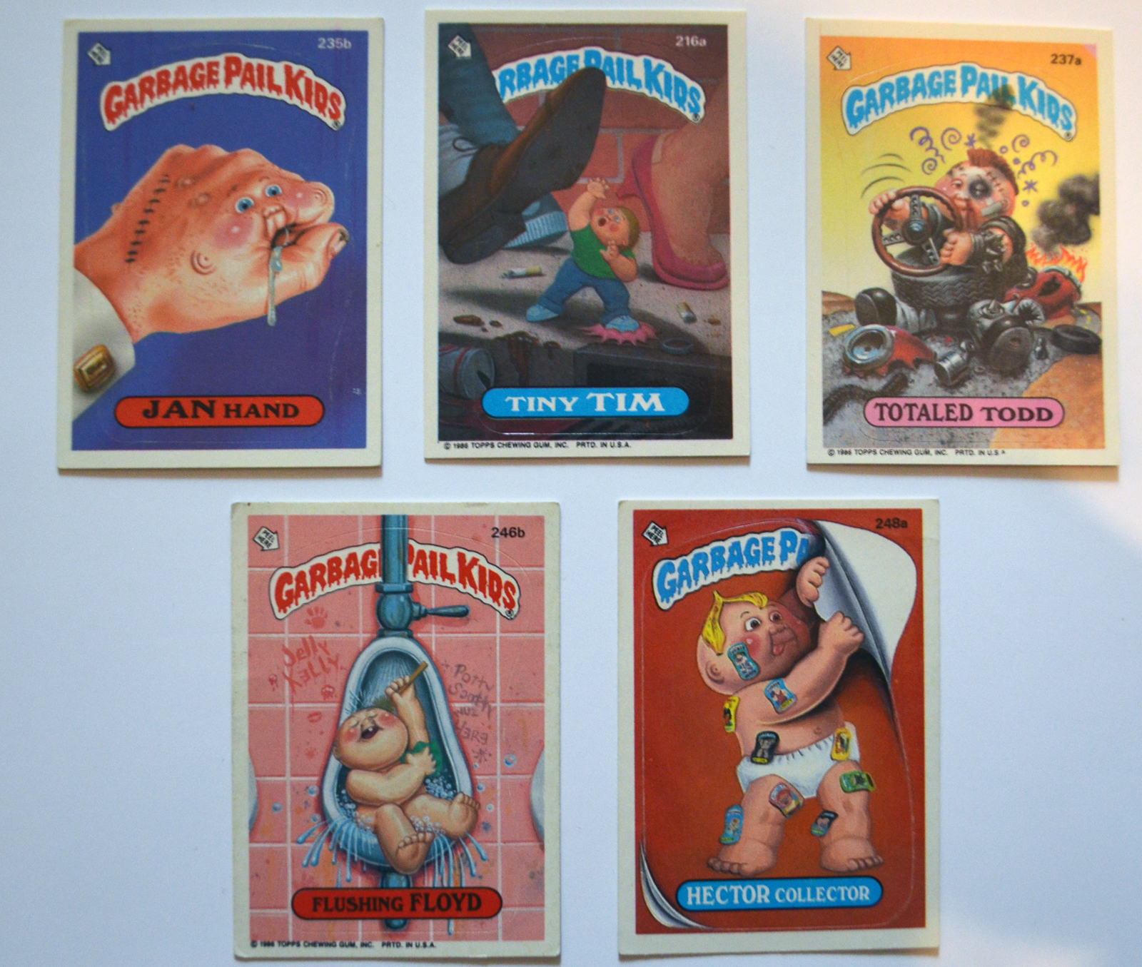 Colectie Garbage Pail Kids Abtibilde