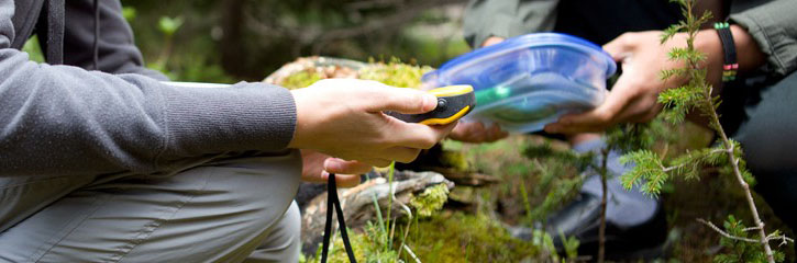 Geocacheing erou pe banda