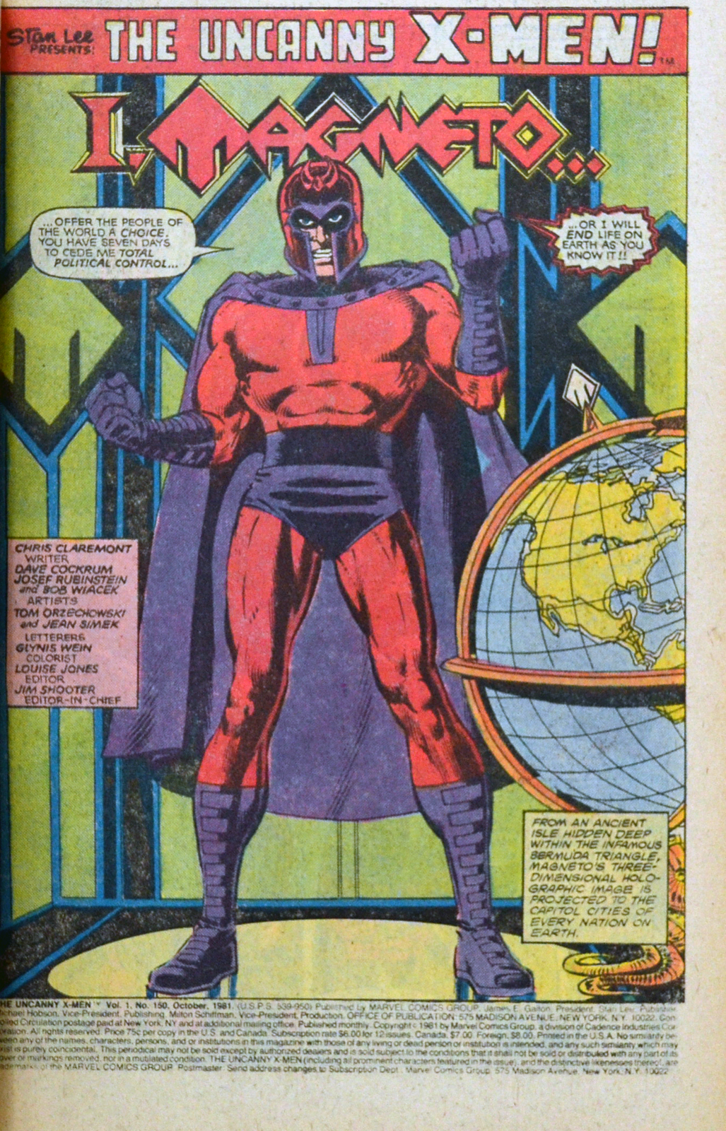 X-Men Numar King Size Magneto