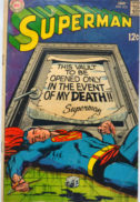 Superman moarte Lex Luthor benzi desenate