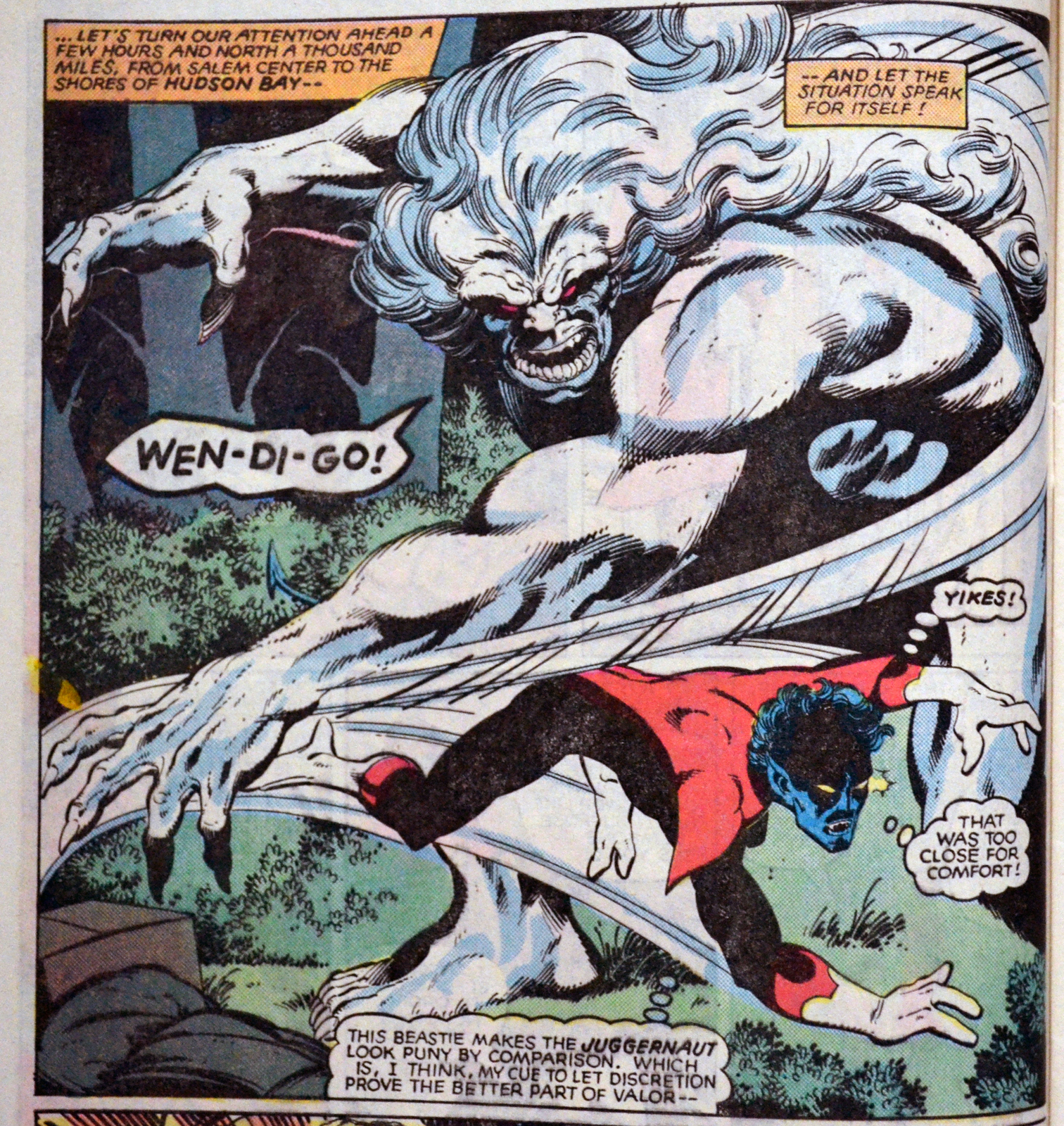 Wendigo X-Men Benzi desenate