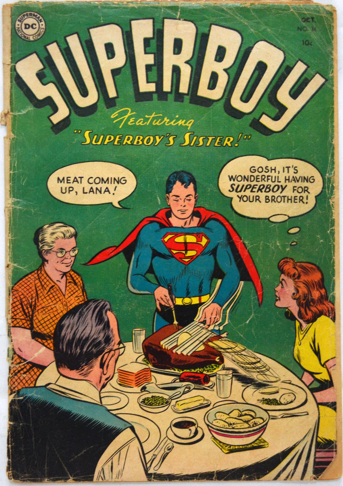Superboy Gold Age Lana Lang benzi desenate