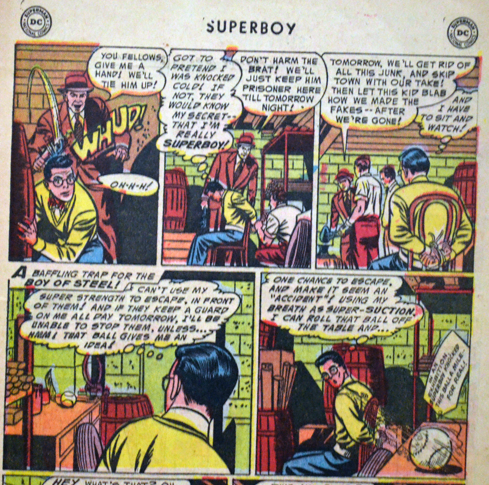 Superboy Gold Age Lana Lang benzi desenate