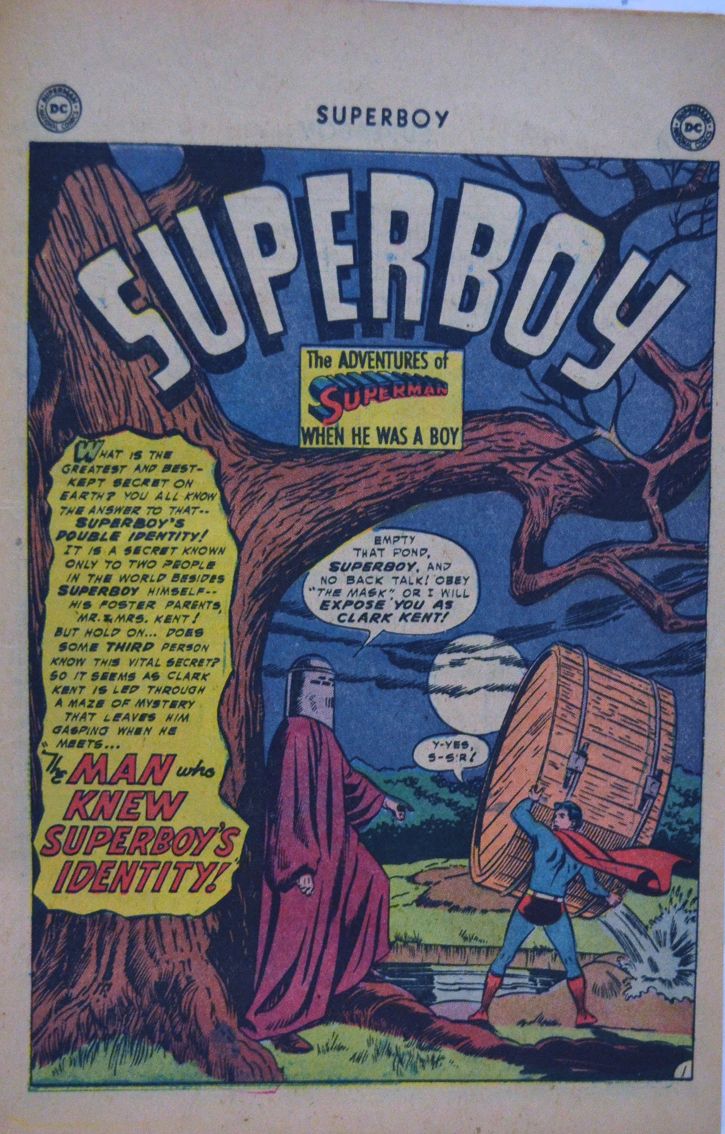 Superboy Gold Age Lana Lang benzi desenate
