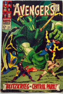 Avengers benzi desenate vechi Iron Man Thor