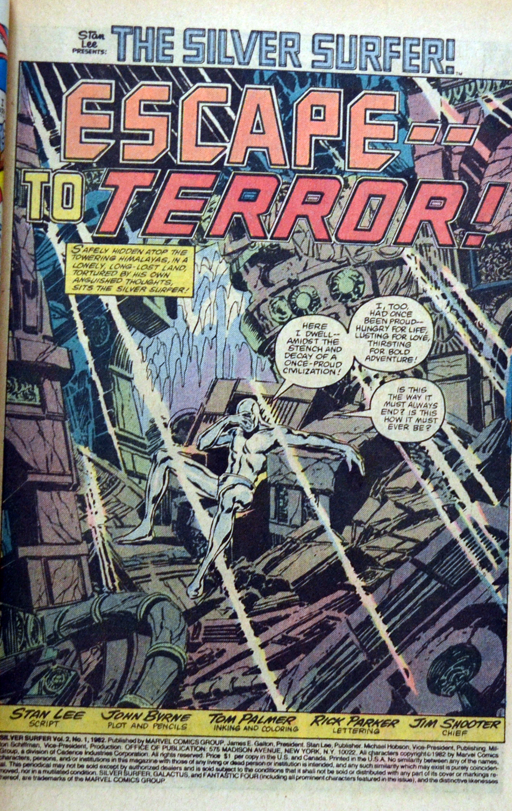 Silver Surfer benzi desenate