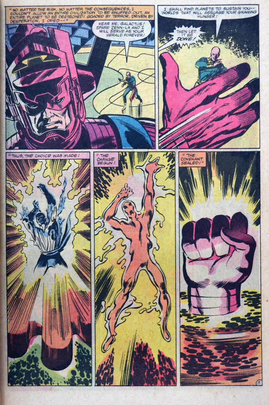 Silver Surfer benzi desenate