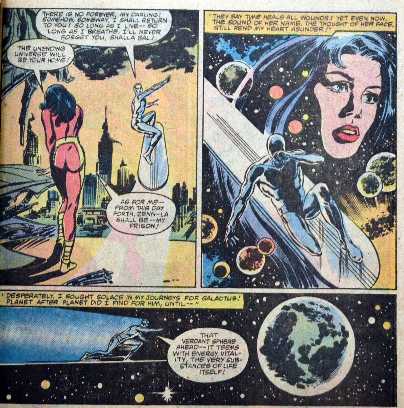 Silver Surfer benzi desenate