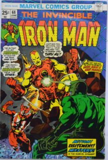 Iron Man benzi desenate vechi