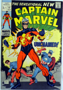 Captain Marvel benzi desenate vechi marvel