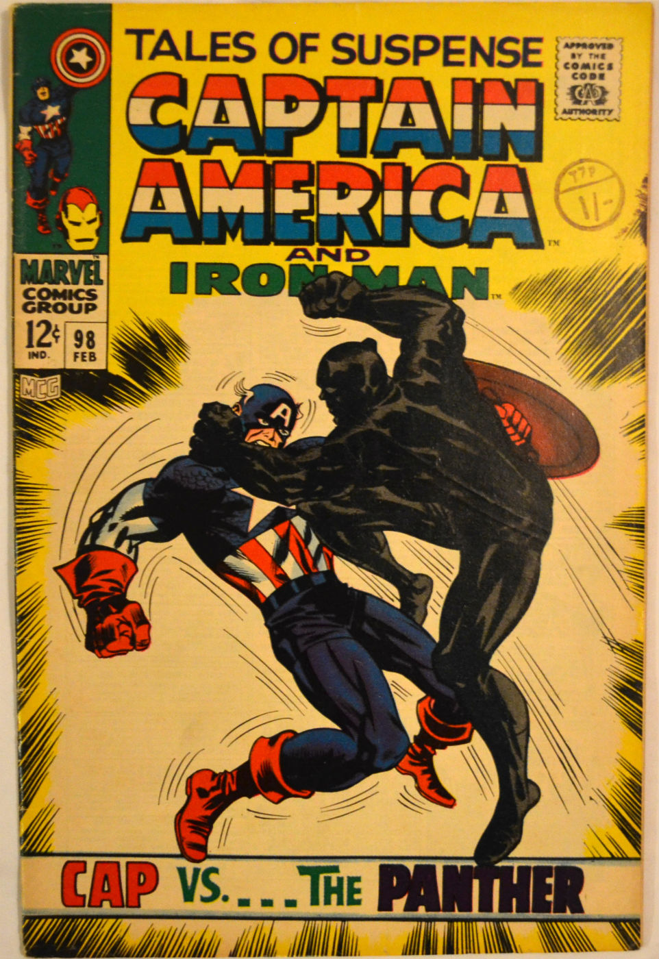 The Panther captain america iron man comics