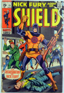 Nick Fury Shield benzi desenate marvel vechi