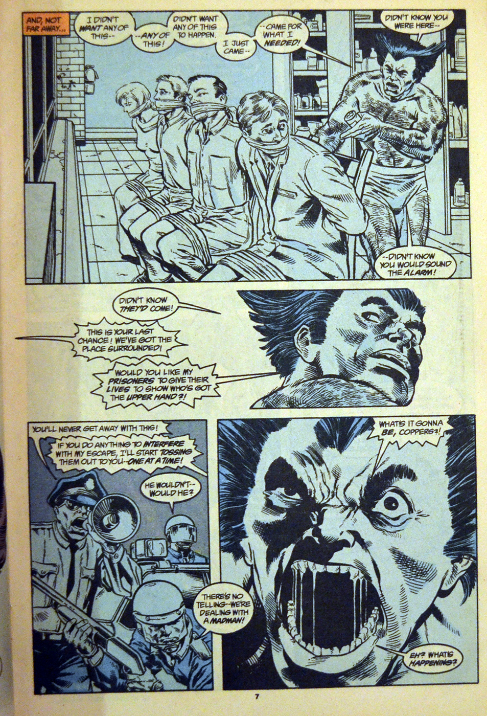 Wolverine Marvel Comics vs Hulk