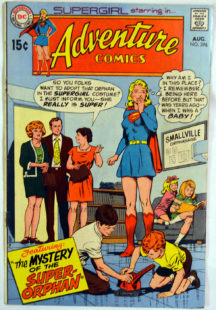 Adventure Comics Supergirl benzi desenate Vintage