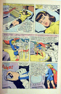 Adventure Comics Supergirl benzi desenate Vintage