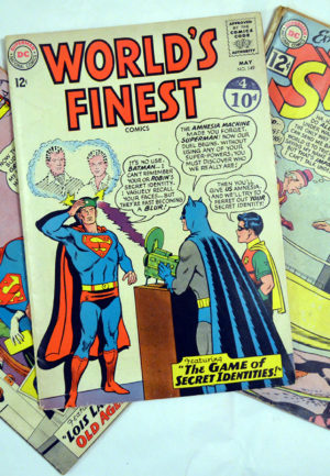 Superman Lois Lane mxyzptlk benzi vintage