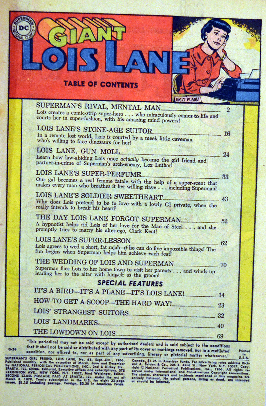 Lois Lane 68 (Giant Issue) - imagine 2