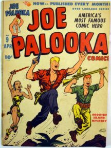 Joe Palooka Gold Age banda desenata comic