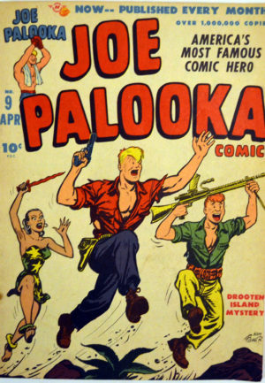 Joe Palooka Gold Age banda desenata comic