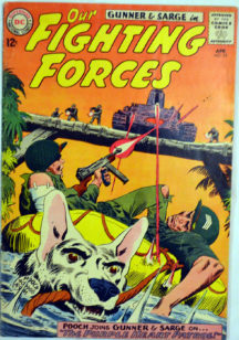 Fighting Forces DC benzi desenate vechi comics