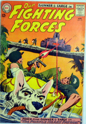 Fighting Forces DC benzi desenate vechi comics