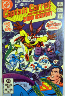 Captain Carrot comic benzi desenate