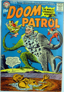 Doom Patrol DC Mineral Man benzi desenate vechi