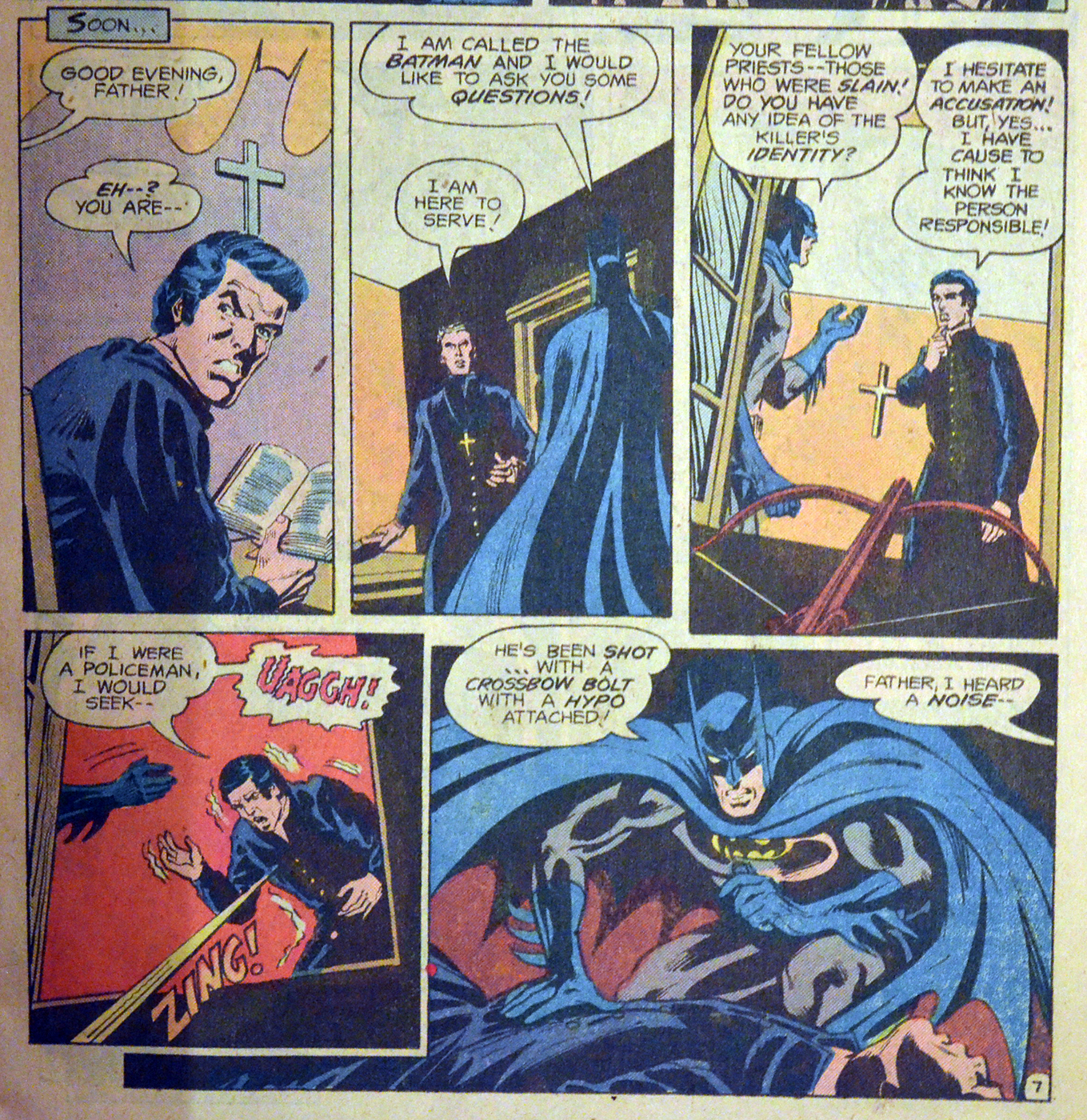 Batman inchizitor benzi desenate bronze age