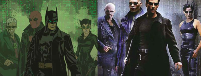 Variante coperte inspirate din filme Matrix DC Comics