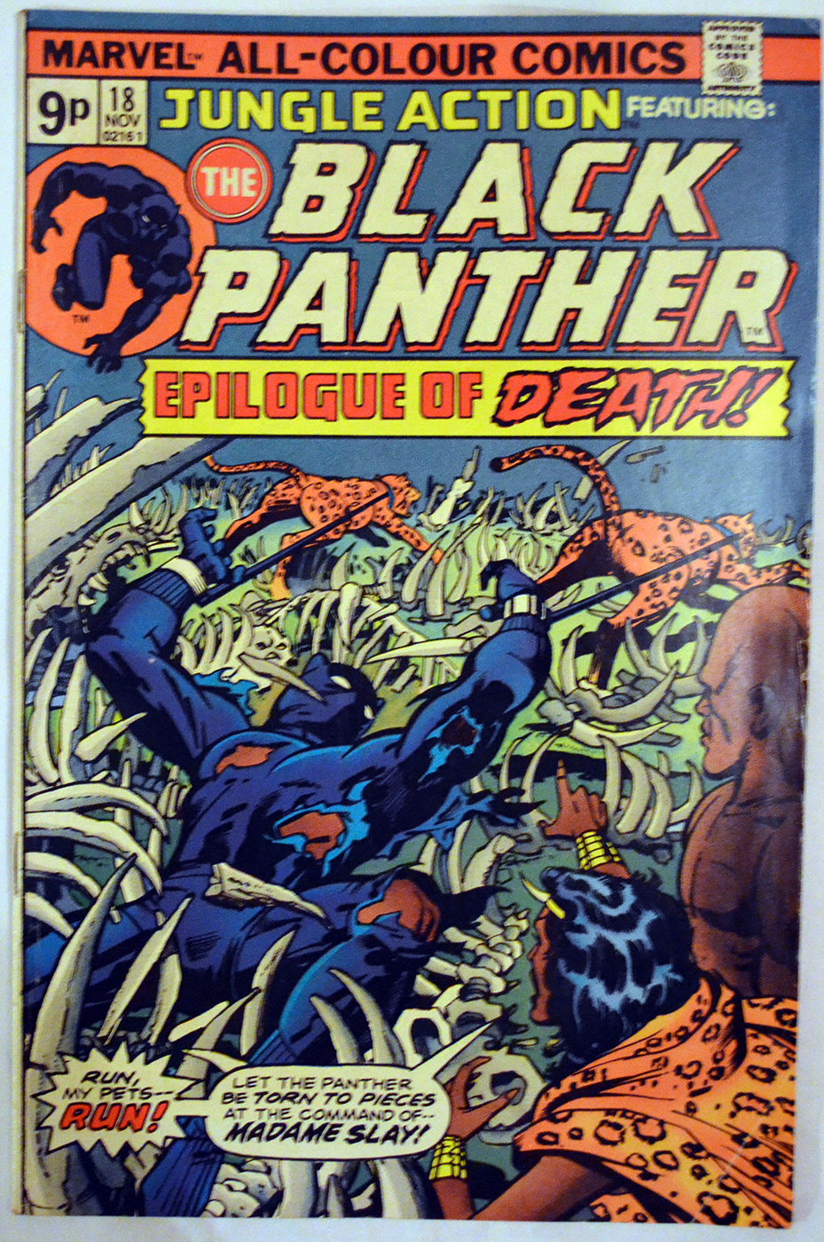 Black Panther benzi desenate Jungle Action