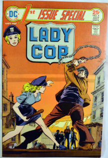 Lady Cop Dc Comics benzi desenate vechi