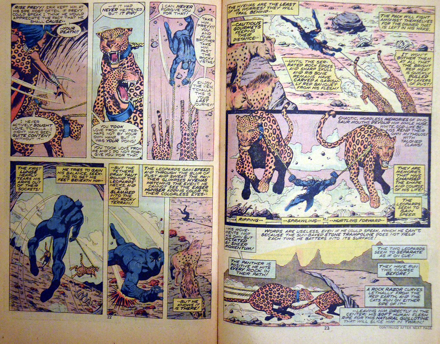 Black Panther benzi desenate Jungle Action
