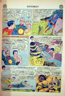 Superboy originea benzi desenate vechi