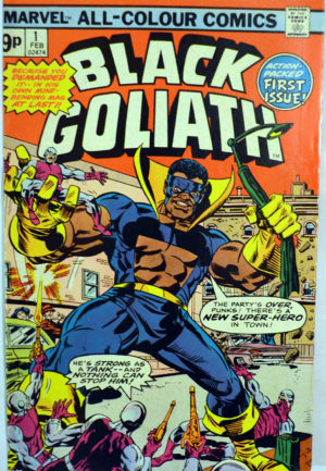 Black Goliath benzi desenate de culoare negri