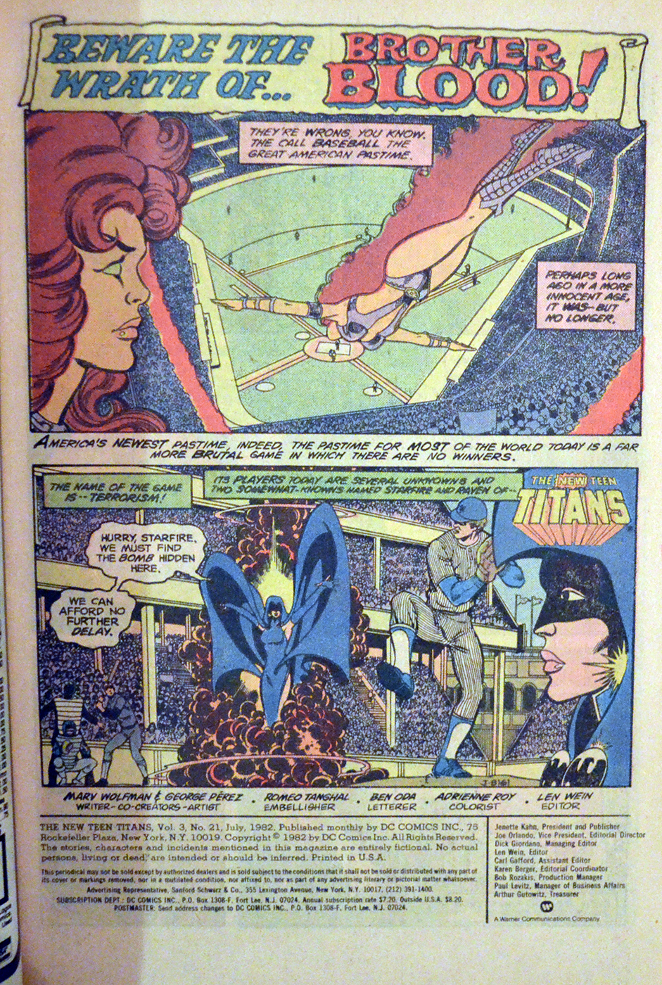 New Teen Titans 21 (Primul The Monitor) - imagine 2