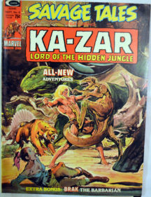 Ka-zar Savage Tales benzi Marvel