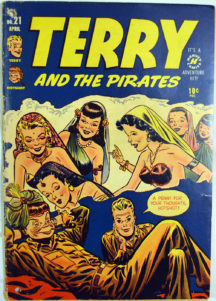 Harvey Comics Terry Pirates