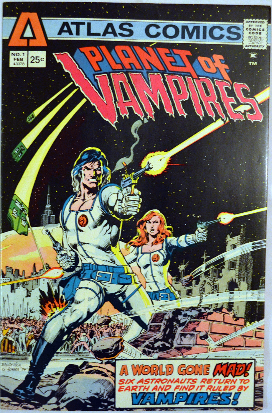 Planet of vampires benzi desenate atlas cu vampiri