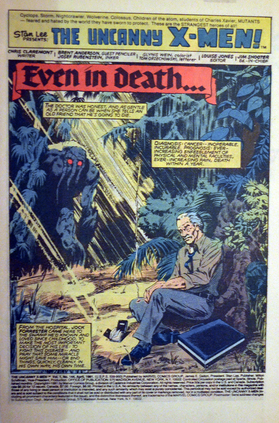 Uncanny X-Men 144 (Man-Thing) - imagine 2